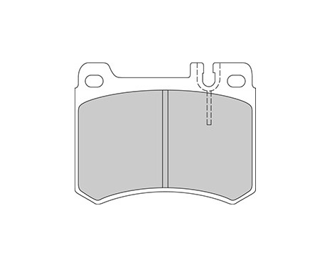 Brake Pad Set, disc brake 36640 ABS, Image 3