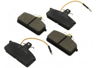 Brake Pad Set, disc brake 36641 ABS