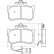 Brake Pad Set, disc brake 36645 ABS, Thumbnail 2