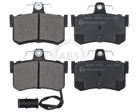 Brake Pad Set, disc brake 36645 ABS, Image 3