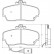 Brake Pad Set, disc brake 36646 ABS, Thumbnail 2