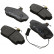 Brake Pad Set, disc brake 36646 ABS