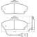 Brake Pad Set, disc brake 36647 ABS, Thumbnail 3