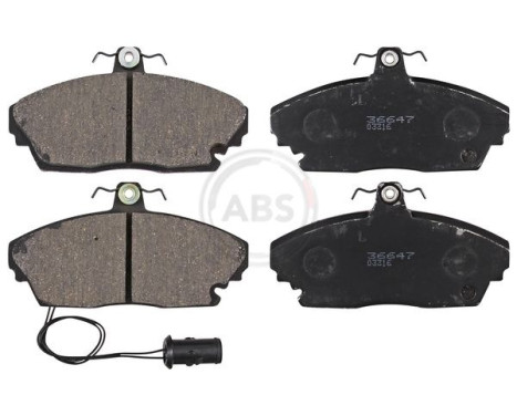 Brake Pad Set, disc brake 36647 ABS, Image 4