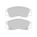 Brake Pad Set, disc brake 36648 ABS, Thumbnail 2