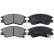 Brake Pad Set, disc brake 36648 ABS, Thumbnail 4