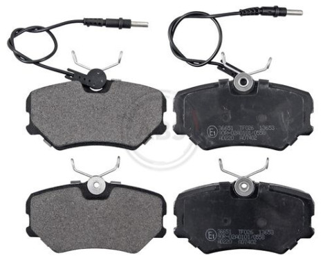 Brake Pad Set, disc brake 36651 ABS, Image 4