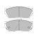 Brake Pad Set, disc brake 36656 ABS, Thumbnail 3