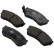 Brake Pad Set, disc brake 36656 ABS