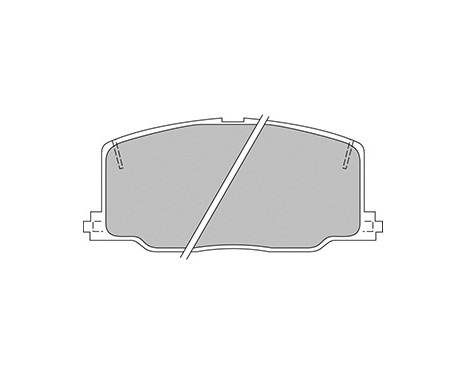 Brake Pad Set, disc brake 36659 ABS, Image 2
