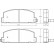Brake Pad Set, disc brake 36663 ABS, Thumbnail 2