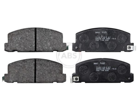 Brake Pad Set, disc brake 36663 ABS, Image 3