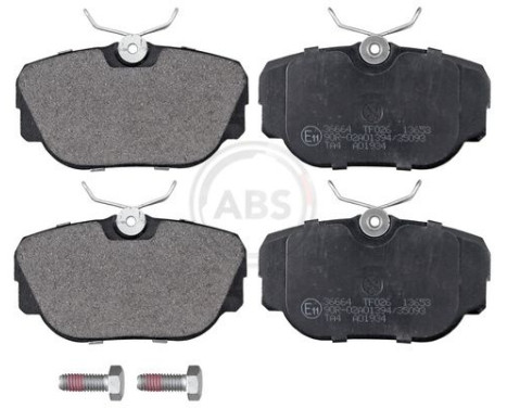 Brake Pad Set, disc brake 36664 ABS, Image 4