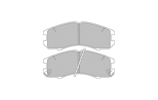 Brake Pad Set, disc brake 36666 ABS, Image 2
