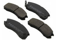 Brake Pad Set, disc brake 36666 ABS