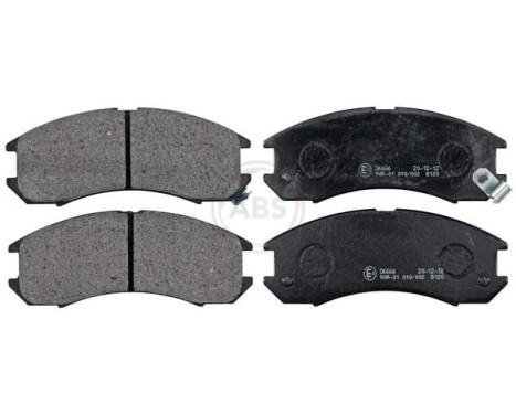 Brake Pad Set, disc brake 36666 ABS, Image 4