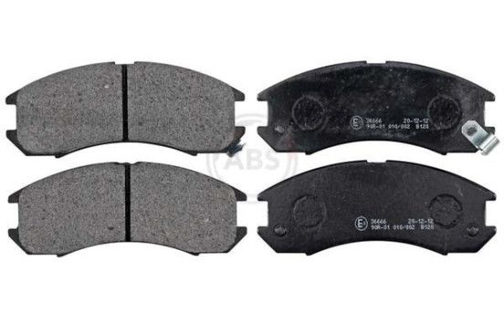 Brake Pad Set, disc brake 36666 ABS, Image 4