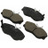 Brake Pad Set, disc brake 36671 ABS