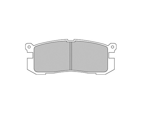 Brake Pad Set, disc brake 36672 ABS, Image 2