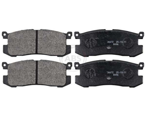 Brake Pad Set, disc brake 36672 ABS, Image 4