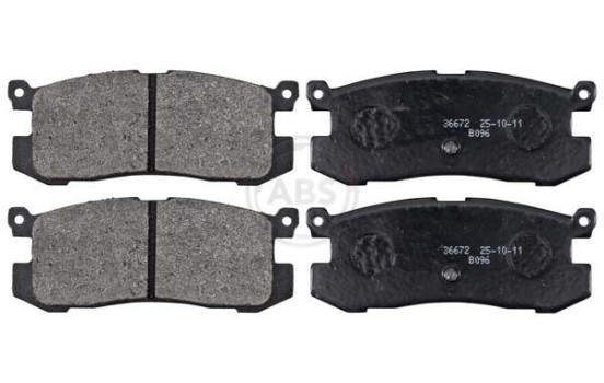 Brake Pad Set, disc brake 36672 ABS, Image 4