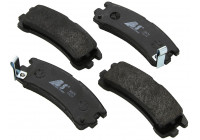 Brake Pad Set, disc brake 36674 ABS