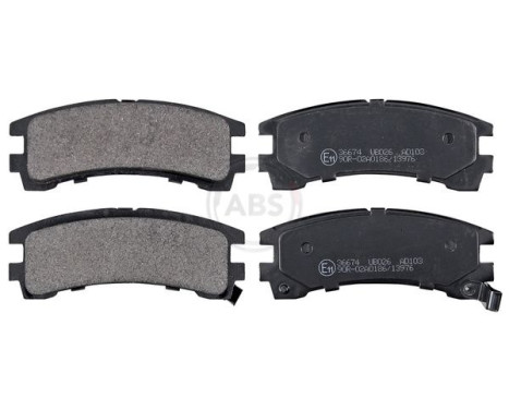 Brake Pad Set, disc brake 36674 ABS, Image 3