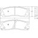 Brake Pad Set, disc brake 36676 ABS, Thumbnail 2