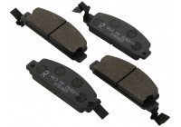 Brake Pad Set, disc brake 36679 ABS
