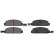 Brake Pad Set, disc brake 36679 ABS, Thumbnail 3