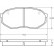 Brake Pad Set, disc brake 36680 ABS, Thumbnail 2