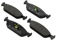 Brake Pad Set, disc brake 36684 ABS