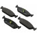 Brake Pad Set, disc brake 36684 ABS