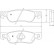 Brake Pad Set, disc brake 36686 ABS, Thumbnail 2