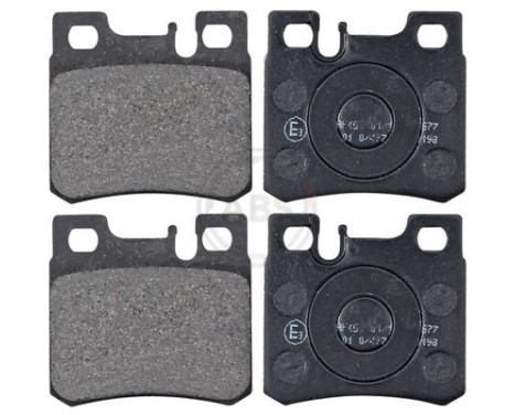 Brake Pad Set, disc brake 36687 ABS, Image 4