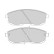 Brake Pad Set, disc brake 36691 ABS, Thumbnail 3