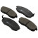 Brake Pad Set, disc brake 36691 ABS