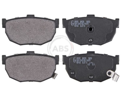 Brake Pad Set, disc brake 36692 ABS, Image 4