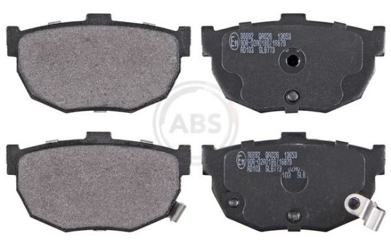Brake Pad Set, disc brake 36692 ABS, Image 4
