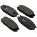 Brake Pad Set, disc brake 36693 ABS