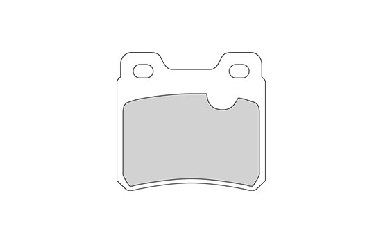 Brake Pad Set, disc brake 36694 ABS, Image 3