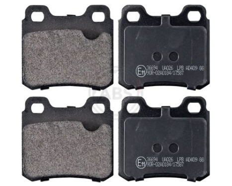 Brake Pad Set, disc brake 36694 ABS, Image 4