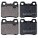 Brake Pad Set, disc brake 36694 ABS, Thumbnail 4