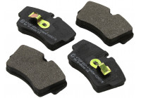 Brake Pad Set, disc brake 36695 ABS