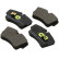Brake Pad Set, disc brake 36695 ABS