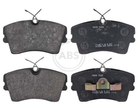 Brake Pad Set, disc brake 36695 ABS, Image 4