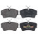 Brake Pad Set, disc brake 36695 ABS, Thumbnail 4