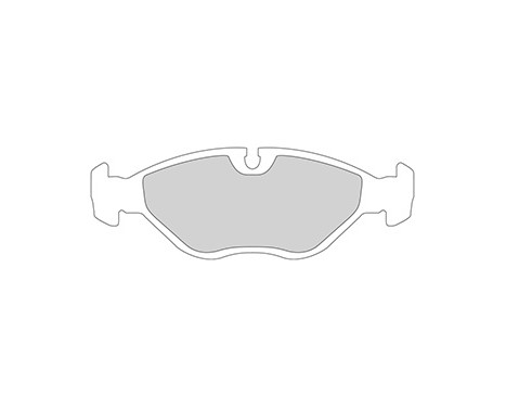 Brake Pad Set, disc brake 36698 ABS, Image 3