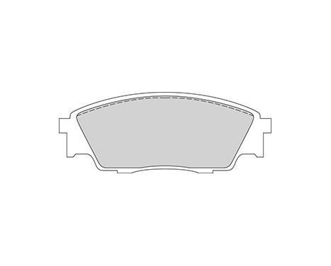 Brake Pad Set, disc brake 36699 ABS, Image 3