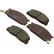 Brake Pad Set, disc brake 36701 ABS